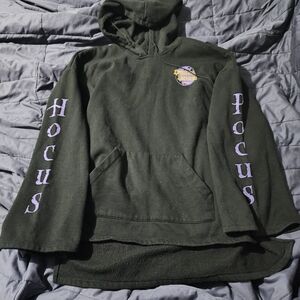 Hocus Pocus Hoodie with Purple Lettering